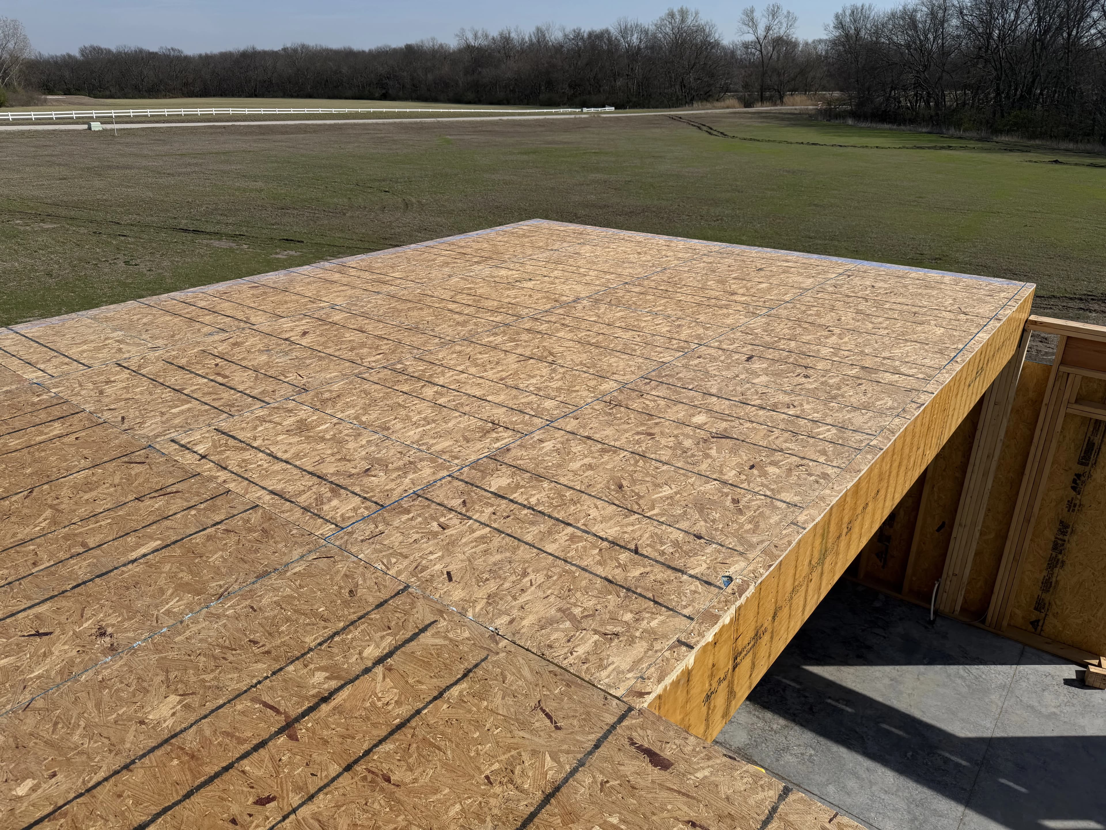 Custom Home Build, framing project photo 26
