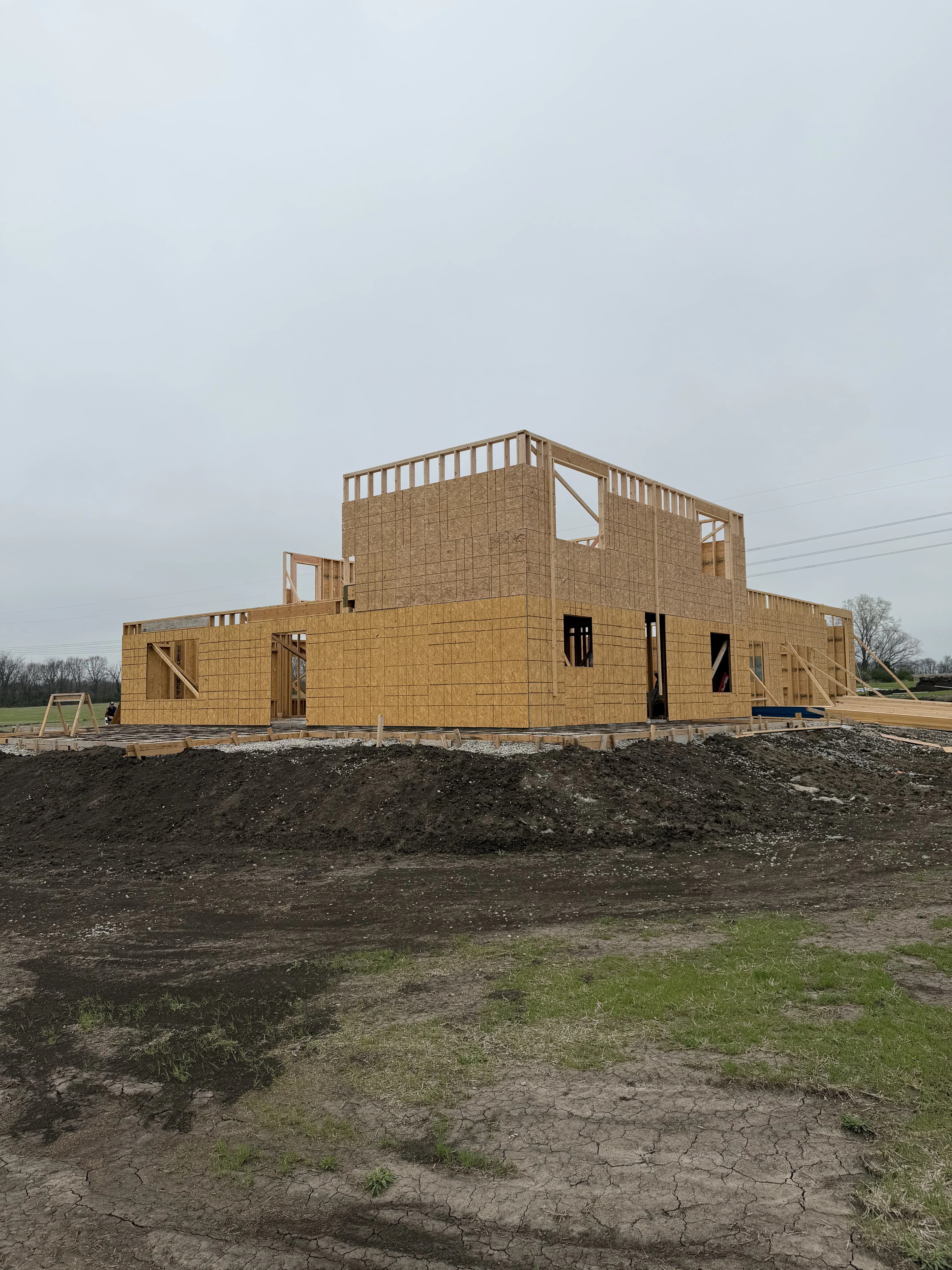 Custom Home Build, framing project photo 32