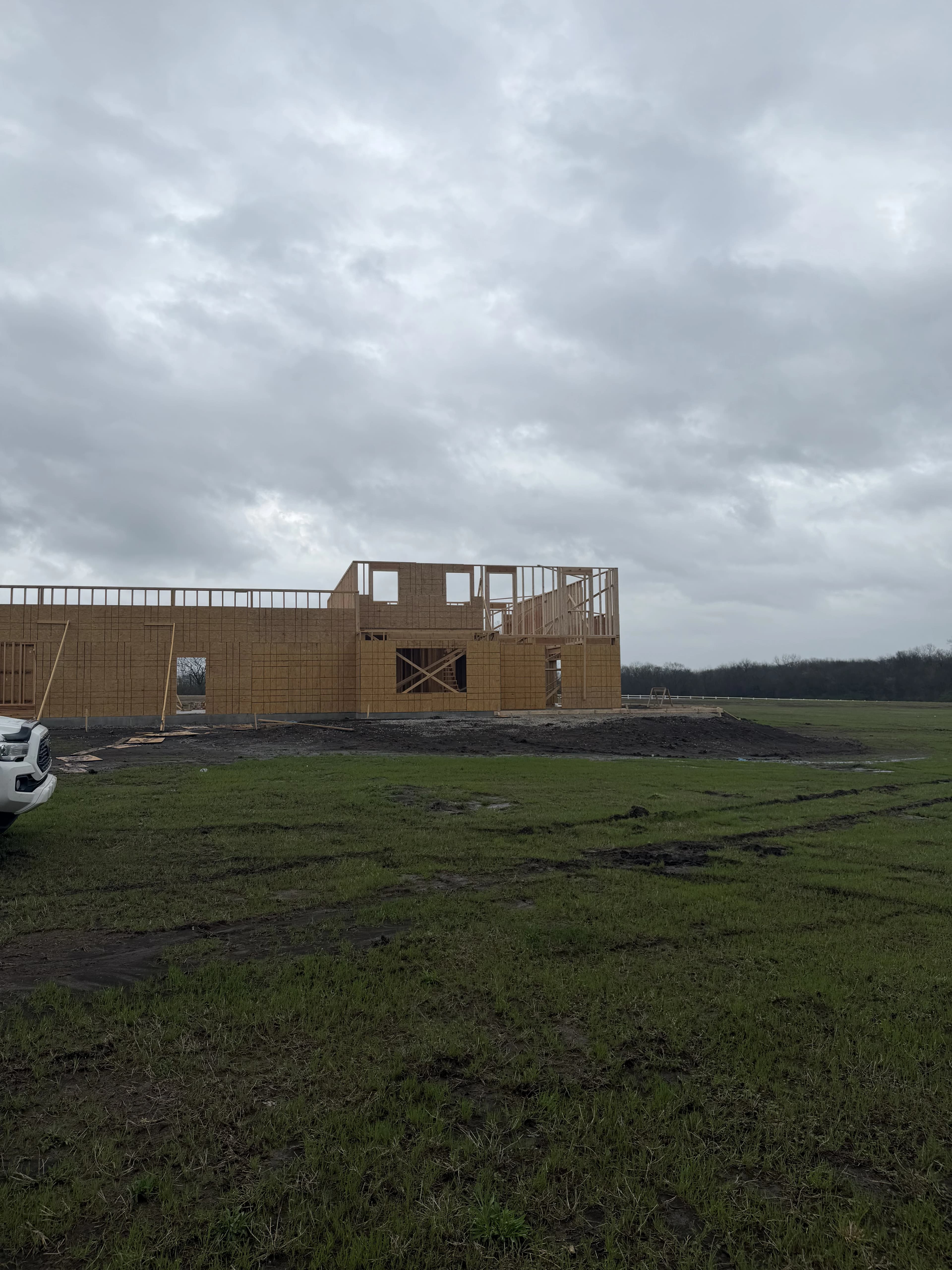 Custom Home Build, framing project photo 40