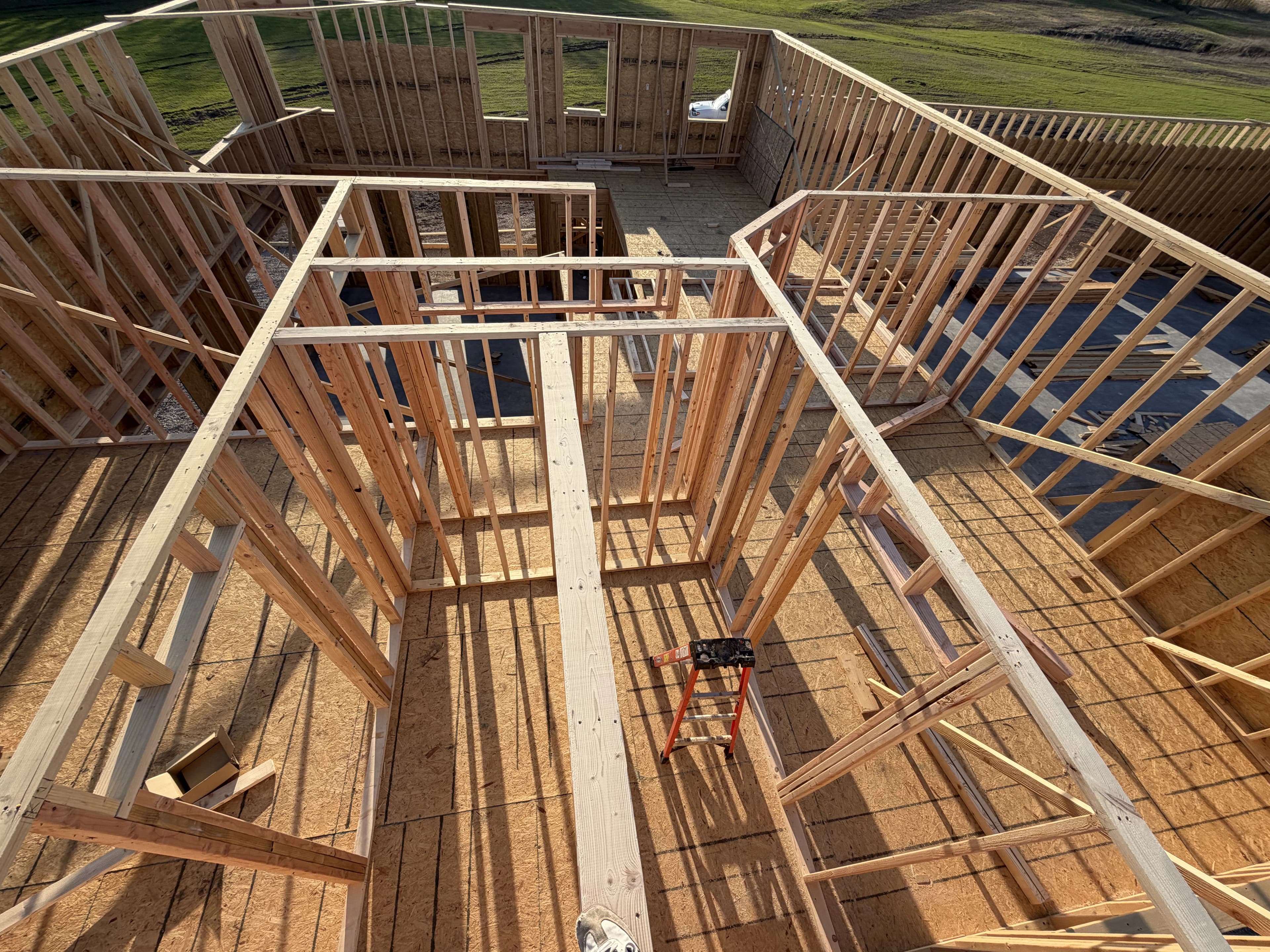 AB Custom Homes residential construction project.