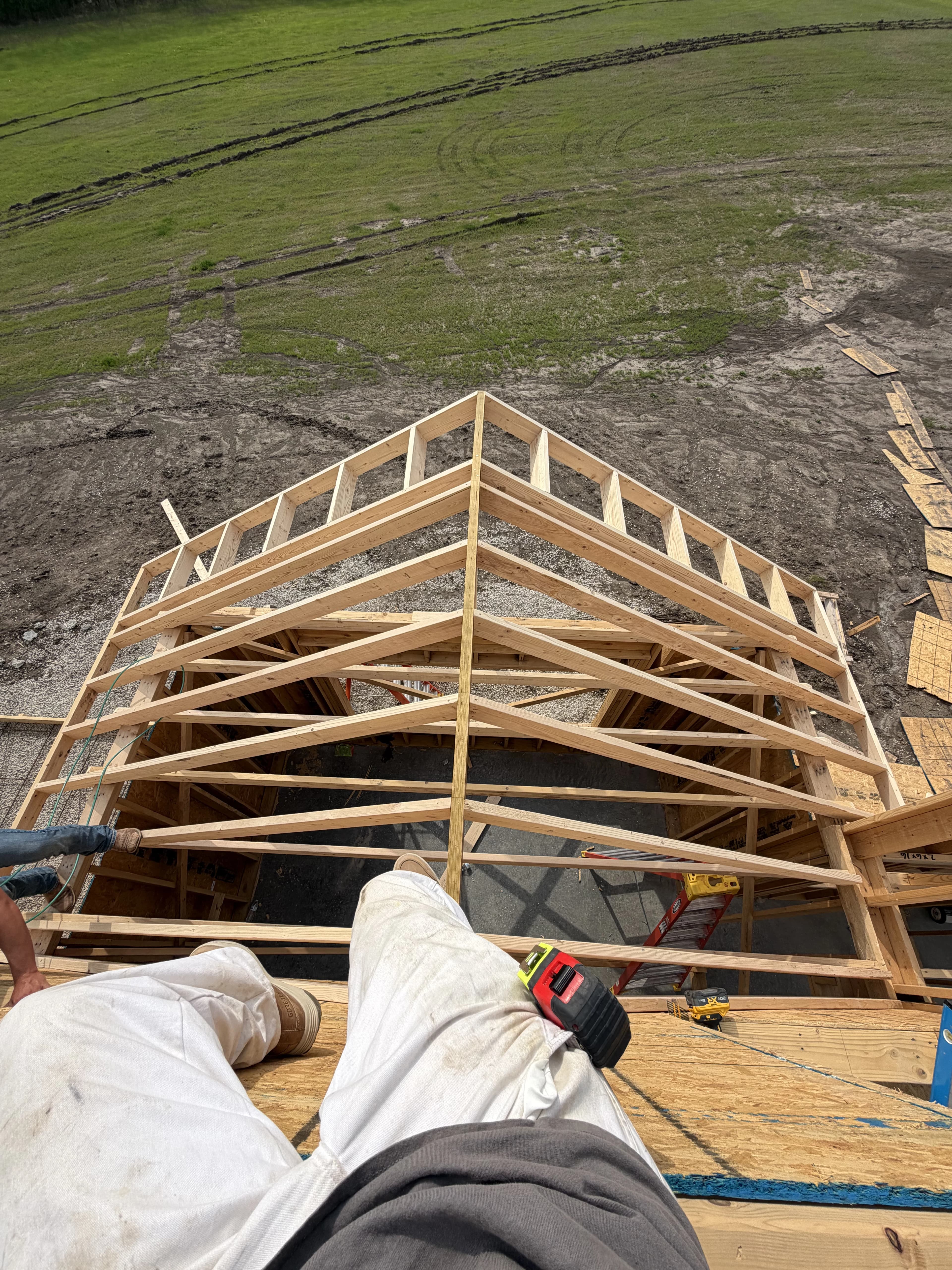 Custom Home Build, framing project photo 50
