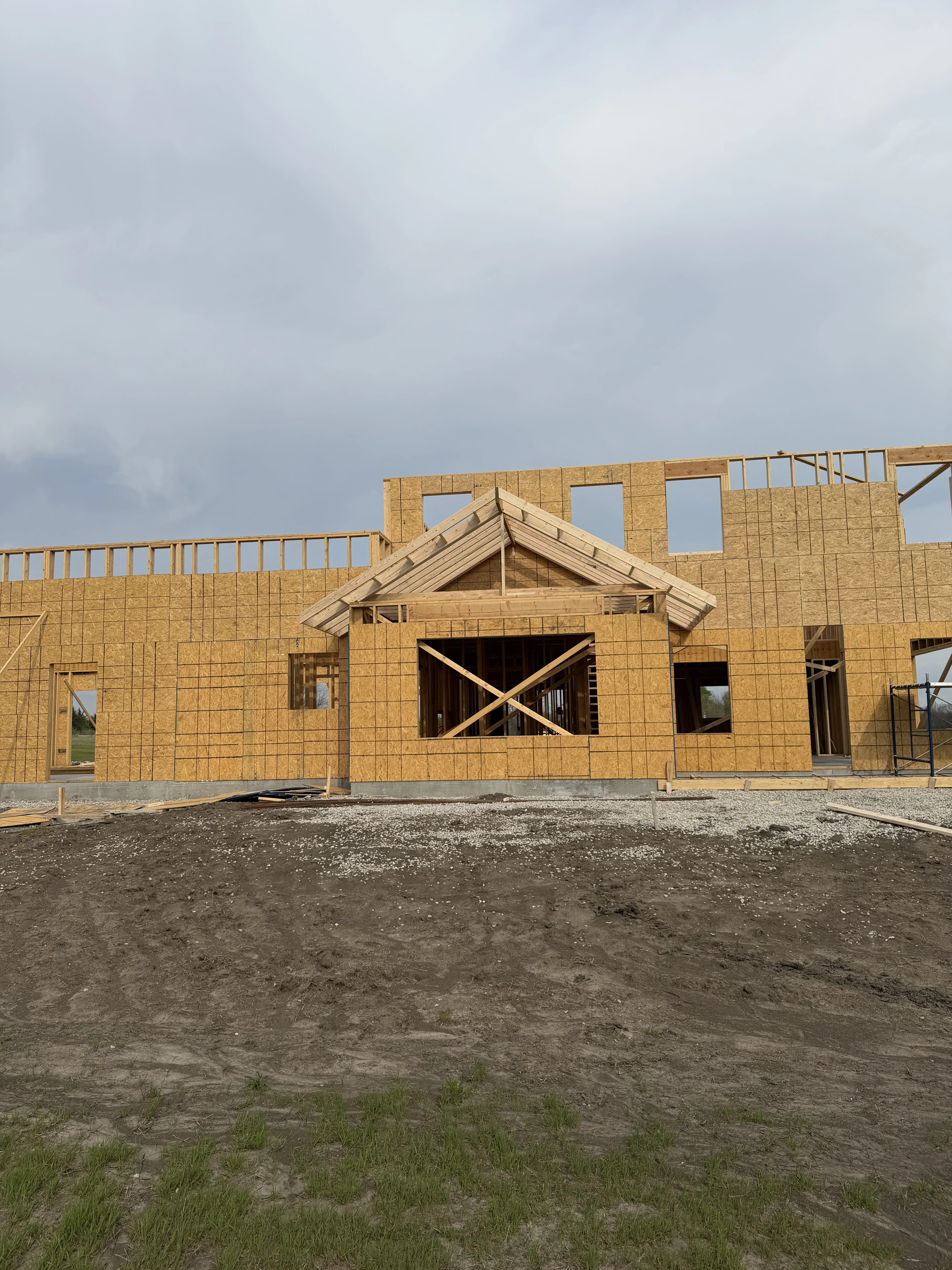 Custom Home Build, framing project photo 51