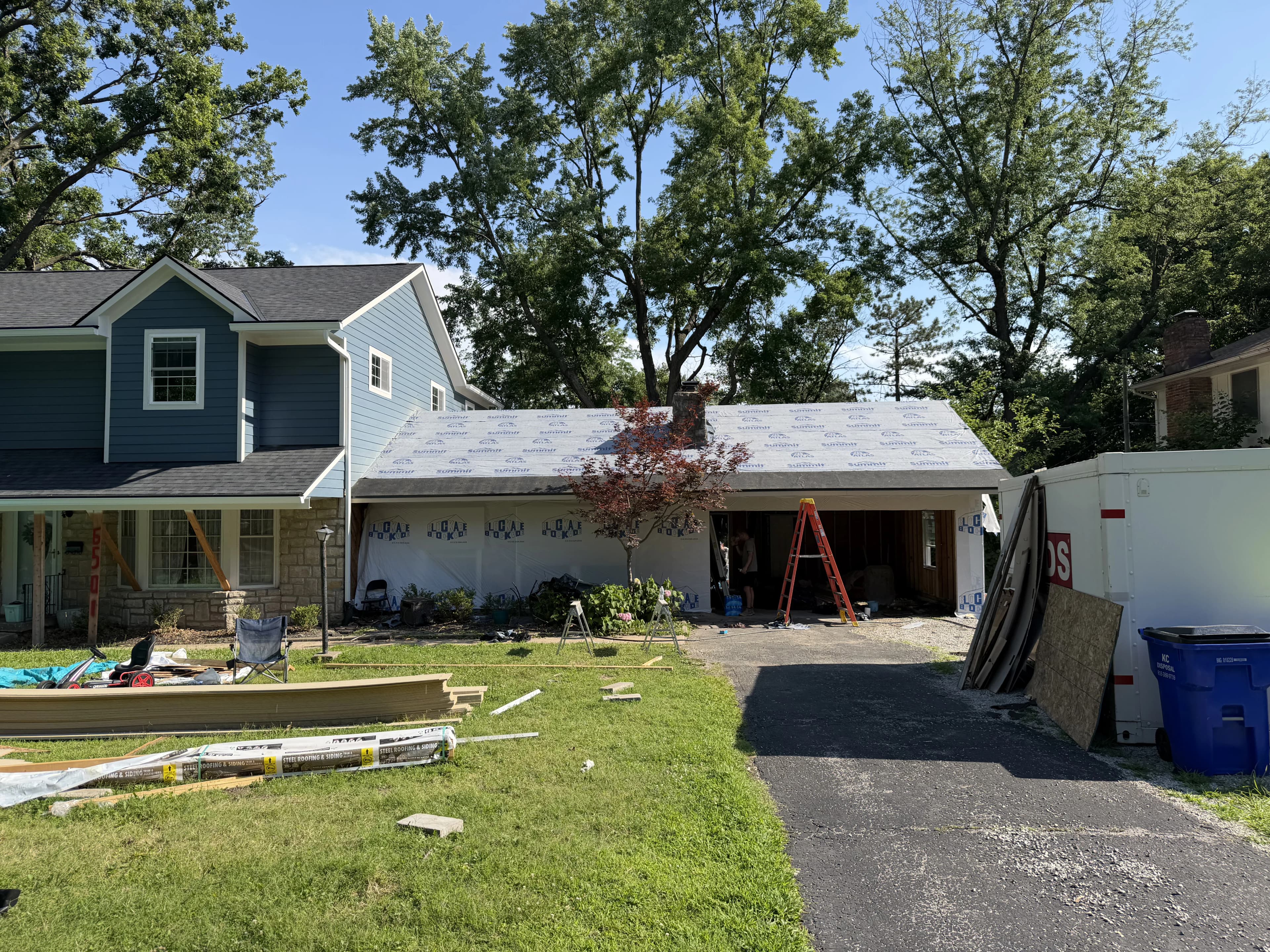 Residential Addition Framing, framing project photo 22