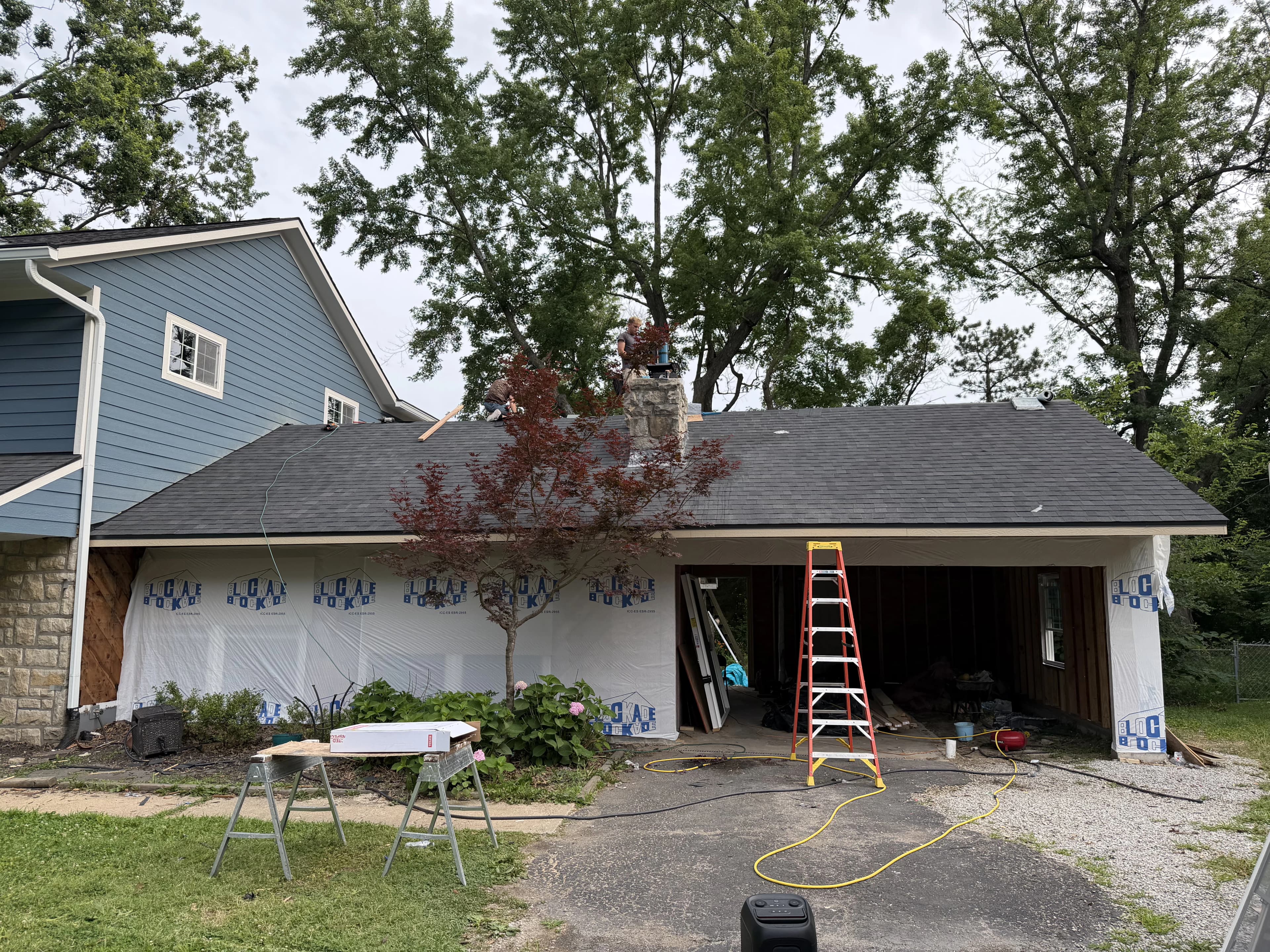 Residential Addition Framing, framing project photo 25
