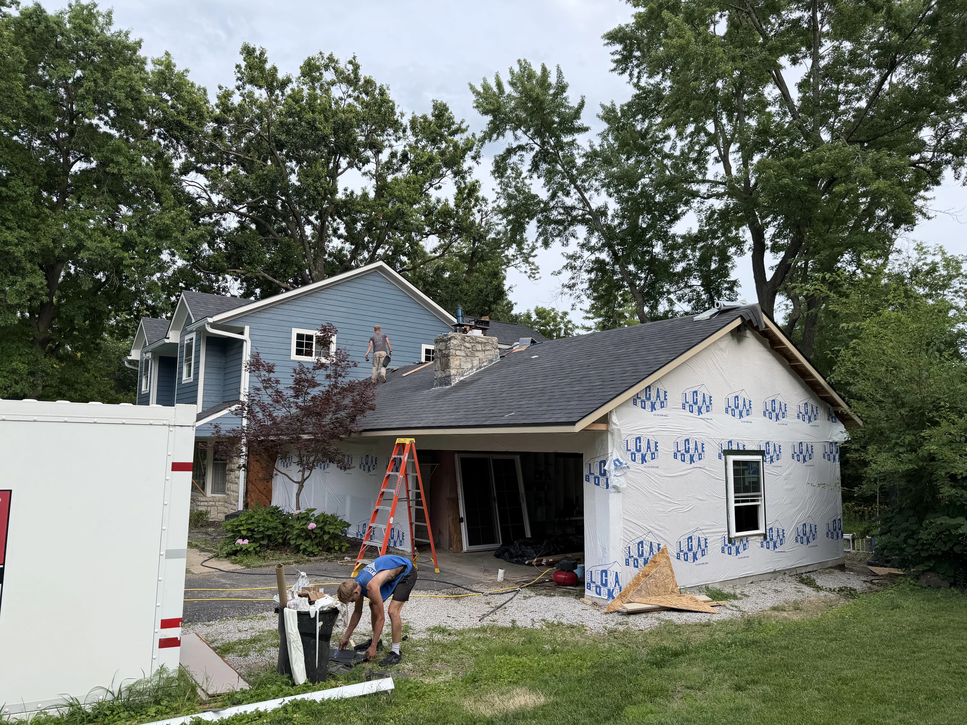 Residential Addition Framing, framing project photo 26